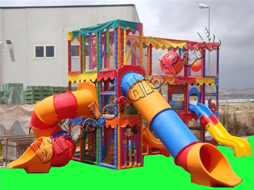 NOVITA Maxi Playground con doppio tunnel