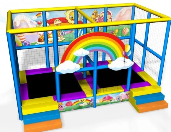 Tappeto Elastico 2 Postazioni Arcobaleno