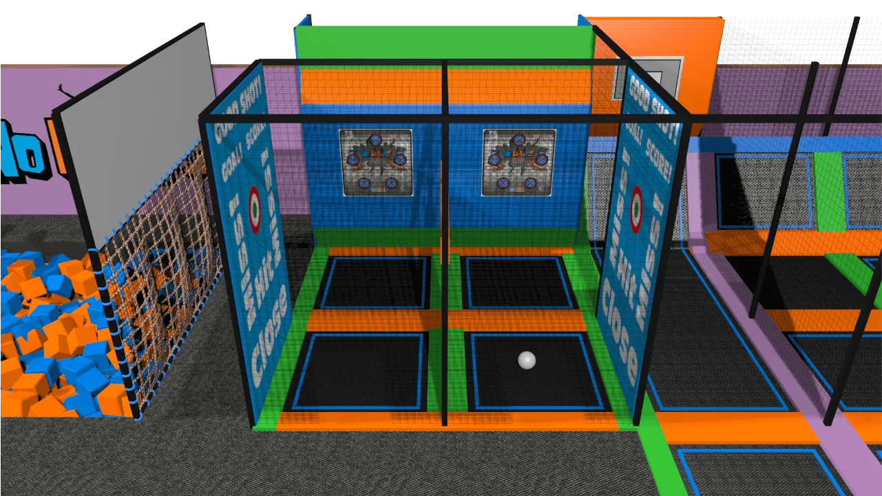 Trampoline Park – Multi Jumping 3