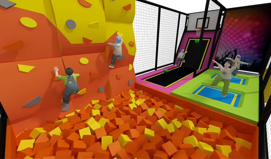 Trampoline Park per Villaggi Turistici 2