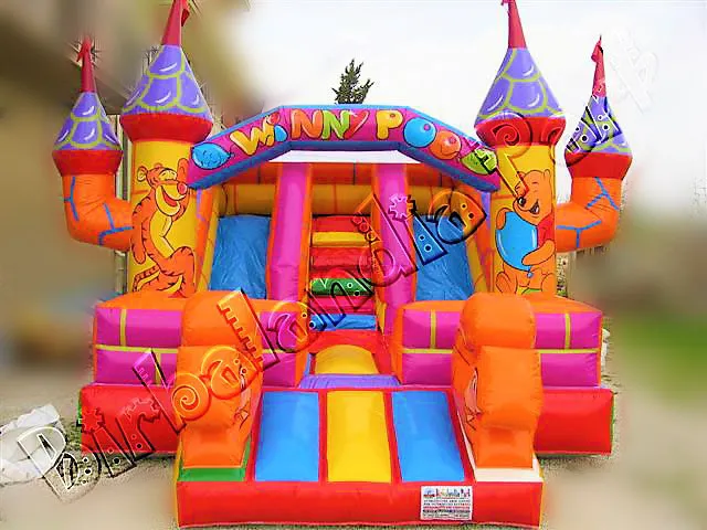 Gonfiabile Scivolo Cartoon Castle 1