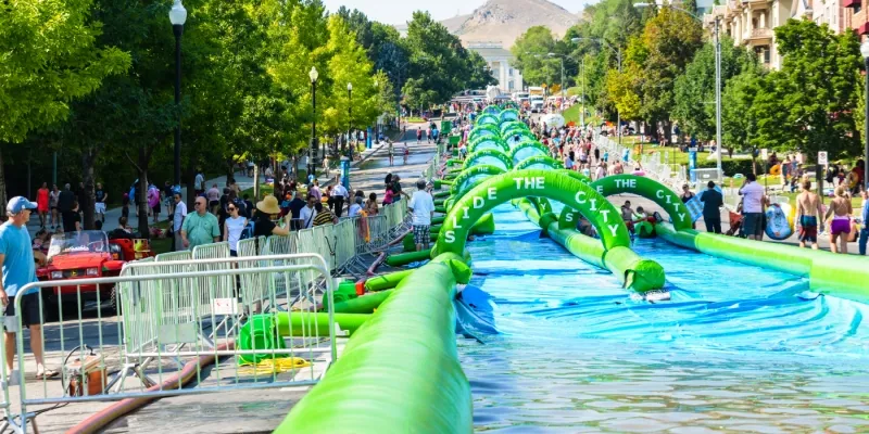 Gonfiabile Scivolo Slide The City 6