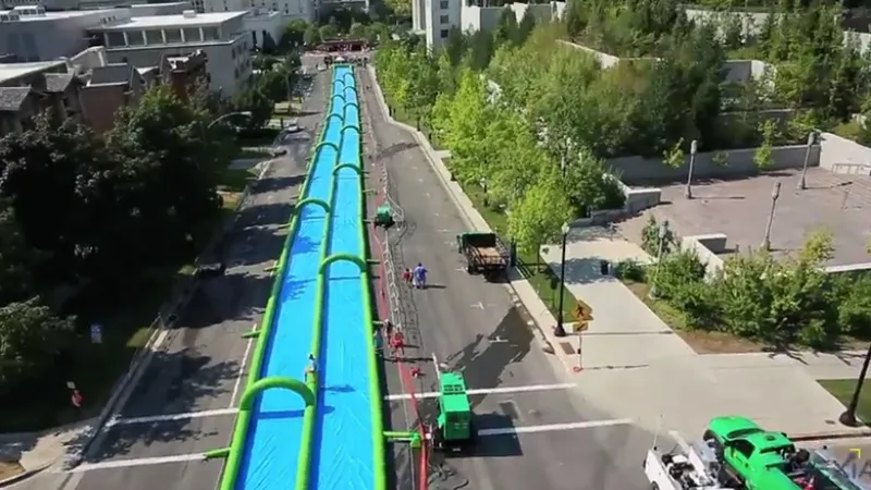 Gonfiabile Scivolo Slide The City 7
