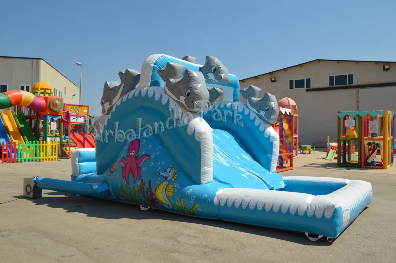 Gonfiabile Scivolo per stabilimenti balneari 9