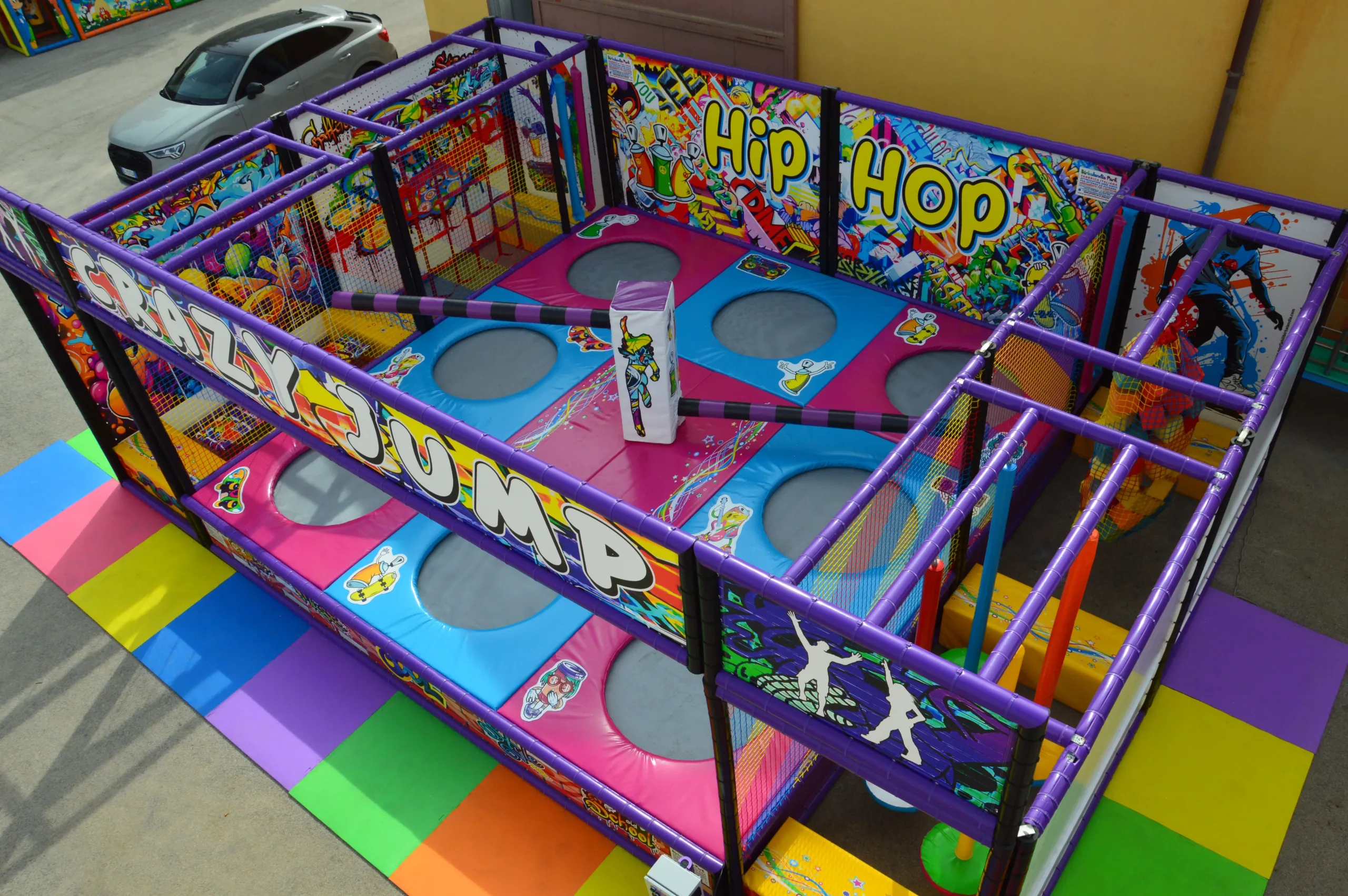 Interactive Trampoline Park Adventure 1