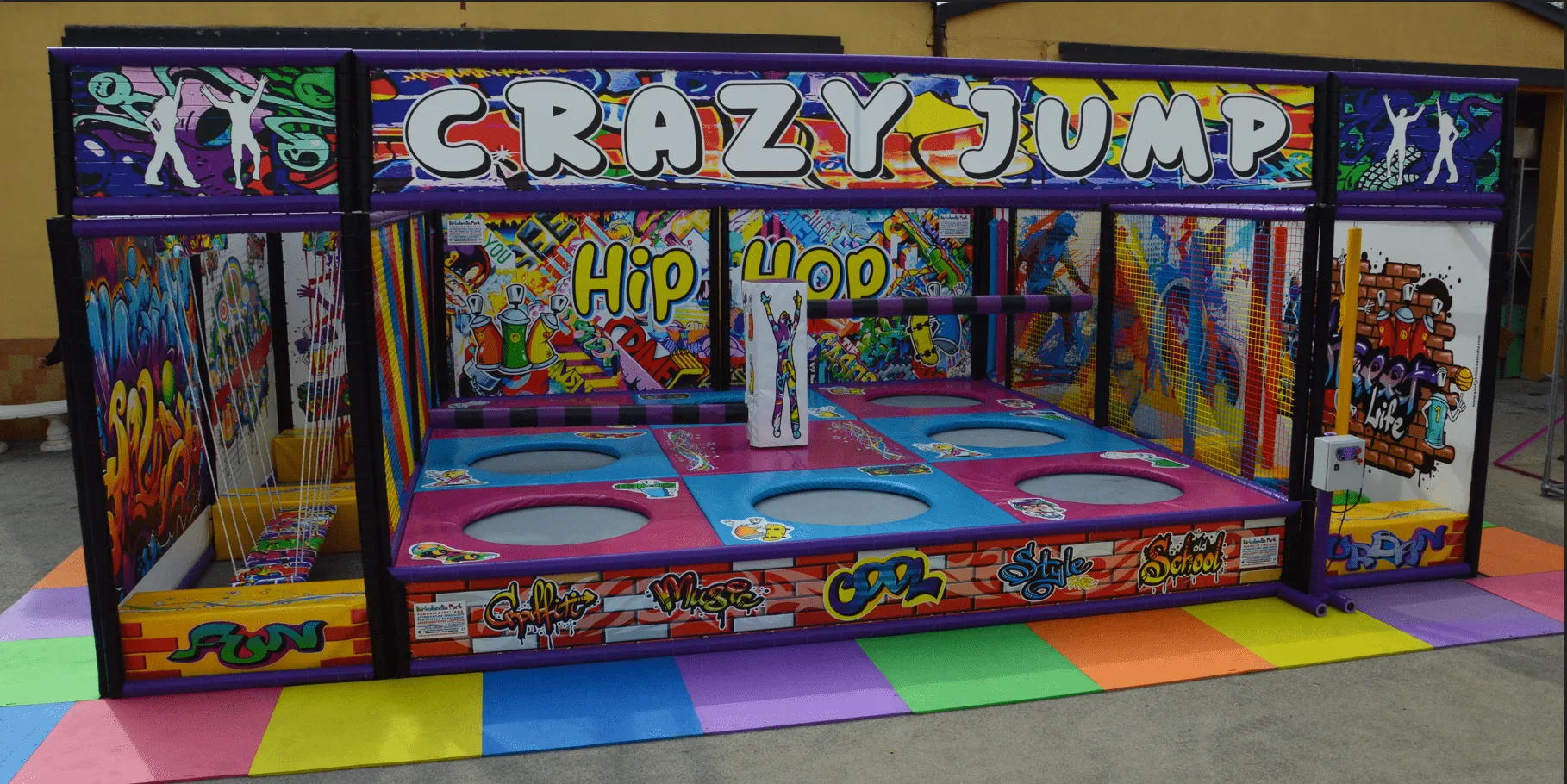 Interactive Trampoline Park Adventure 4