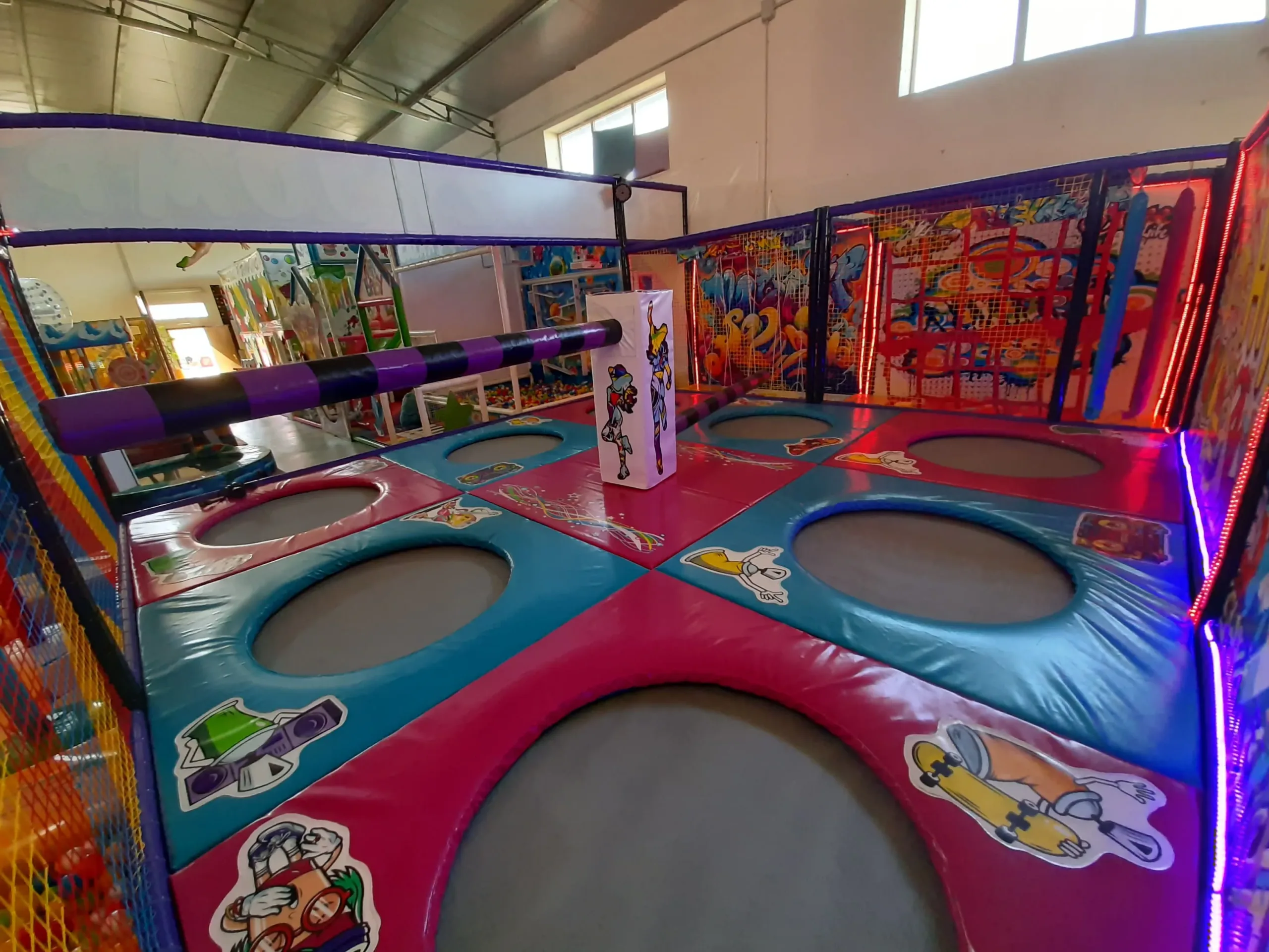 Interactive Trampoline Park Adventure 7