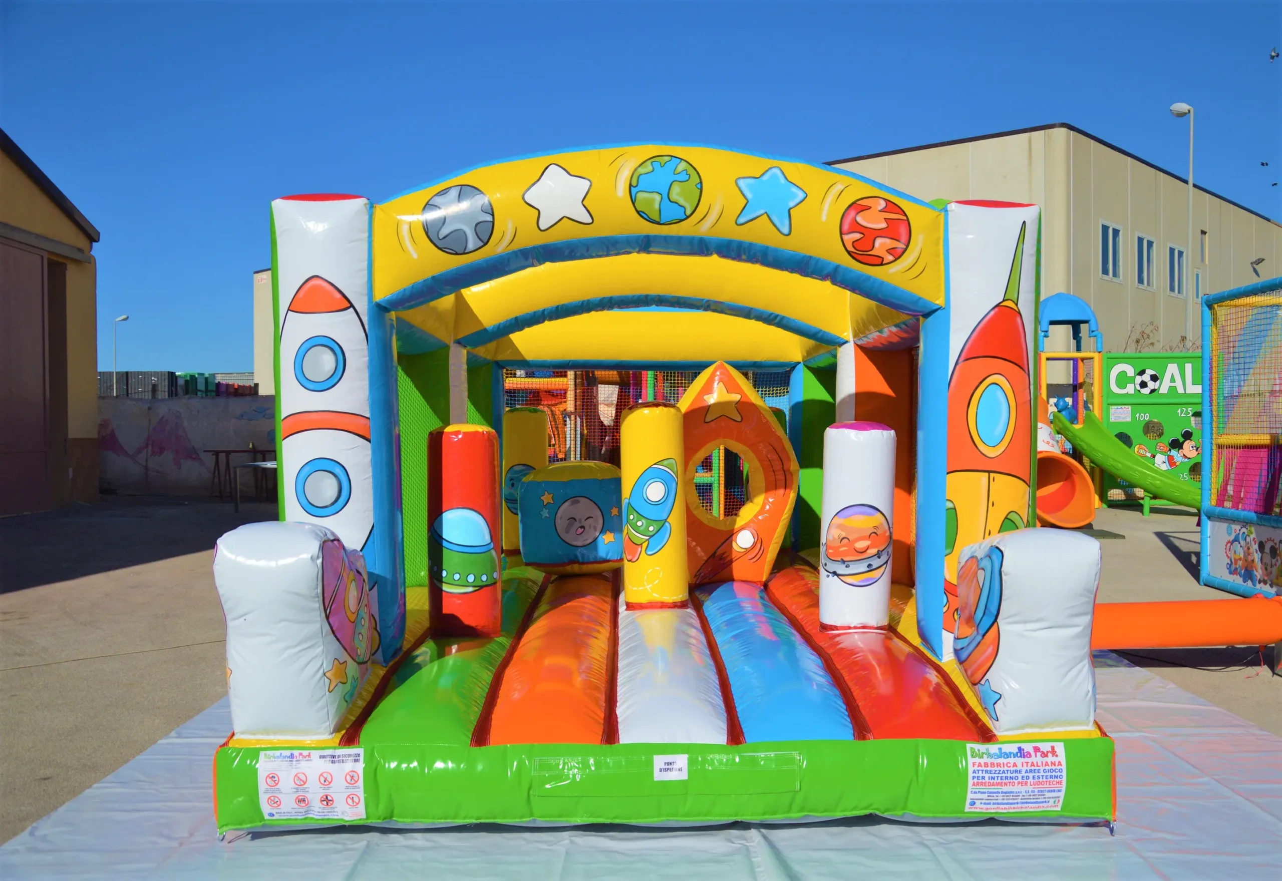 Labirinto gonfiabile per lunapark 2