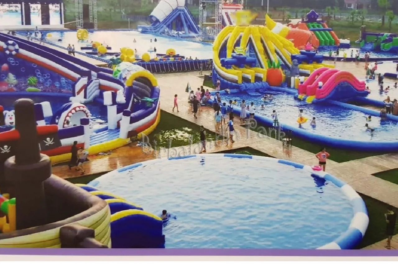 Parchi Giochi gonfiabili acquatici