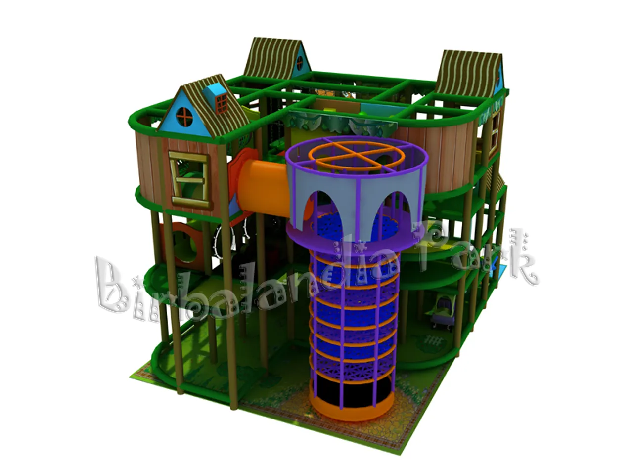 Playground con scivolo a vortice 1