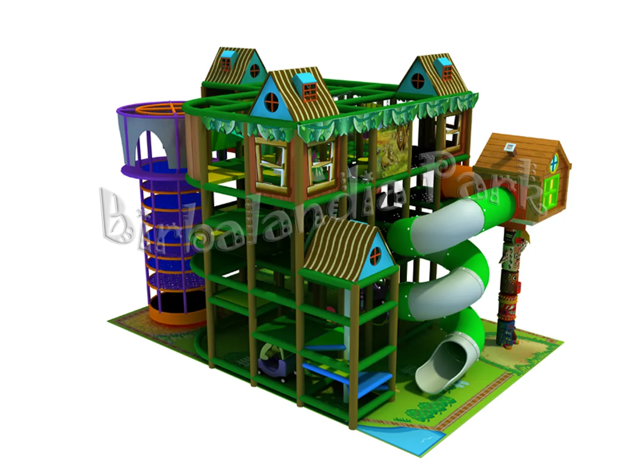 Playground con scivolo a vortice 2