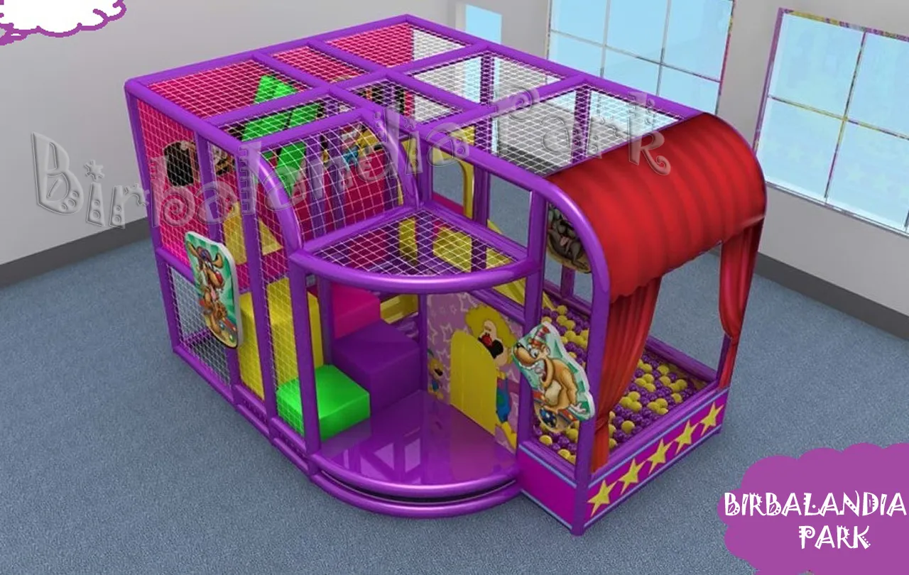 Playground per bambini viola 1