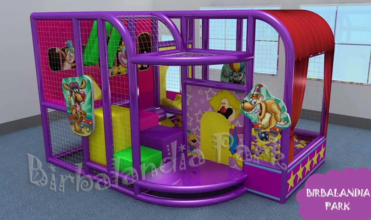 Playground per bambini viola