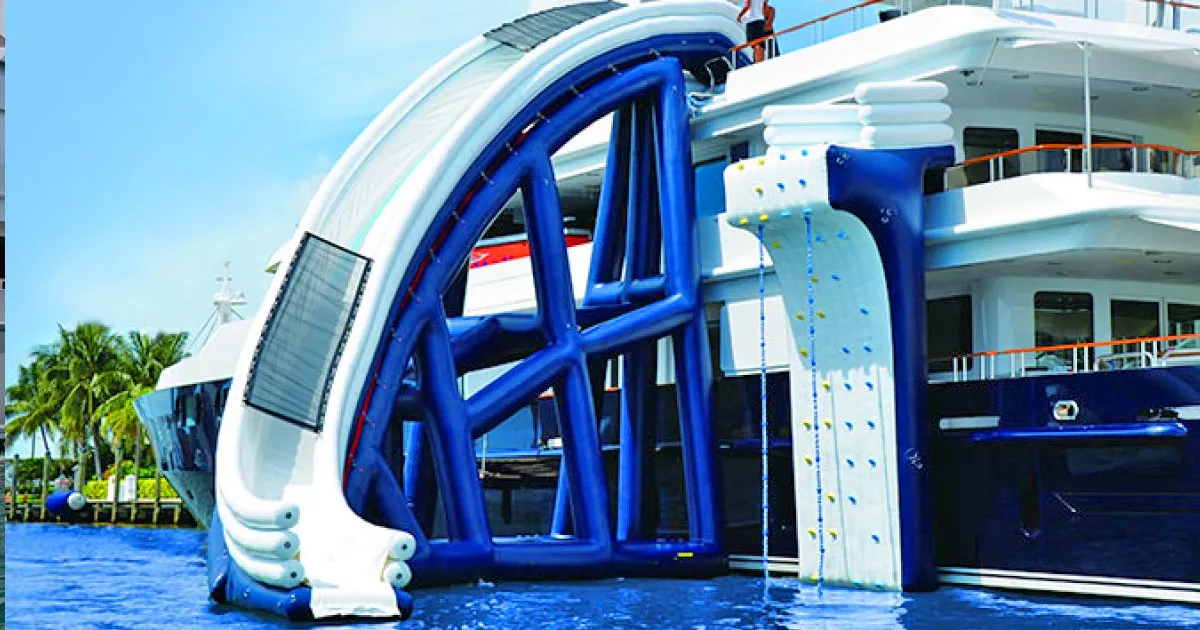 Scivolo e Arrampicata per Yacht 1