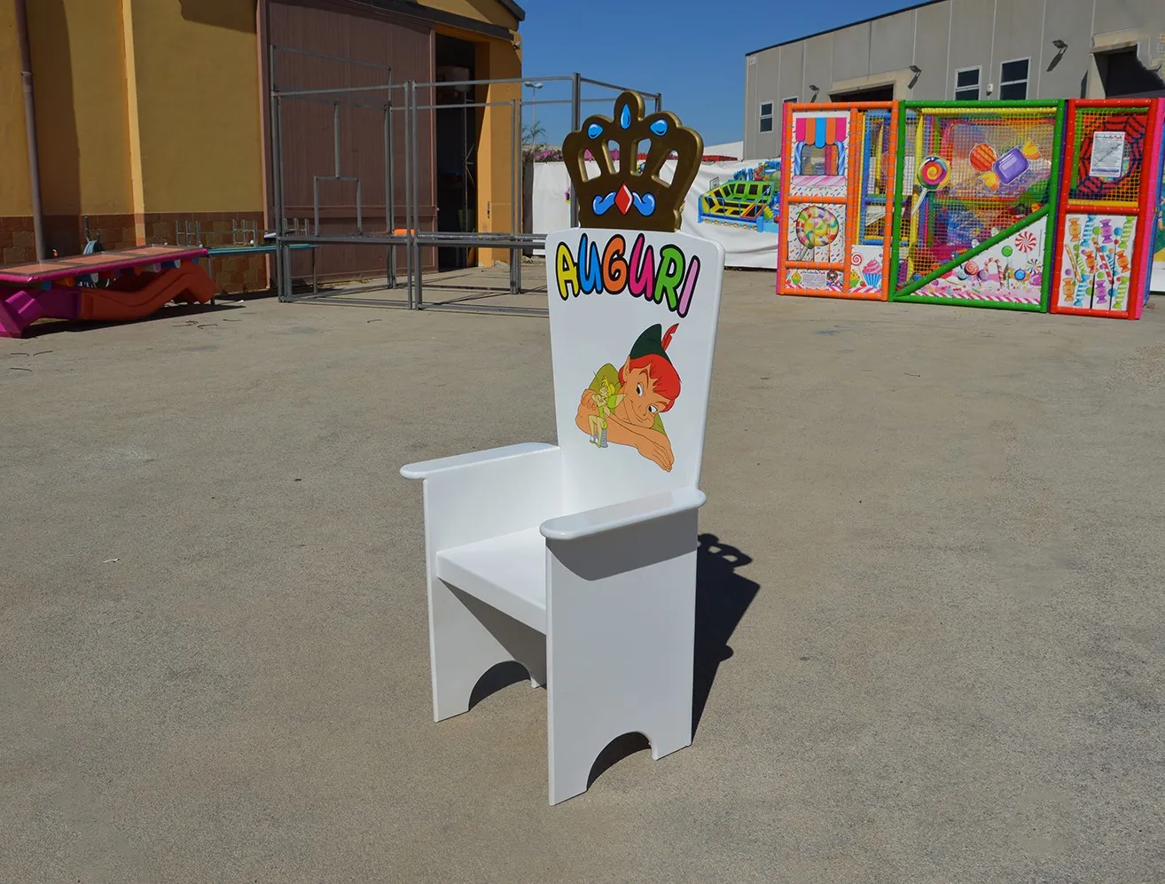 Trono per feste di compleanno- Peter Pan 4