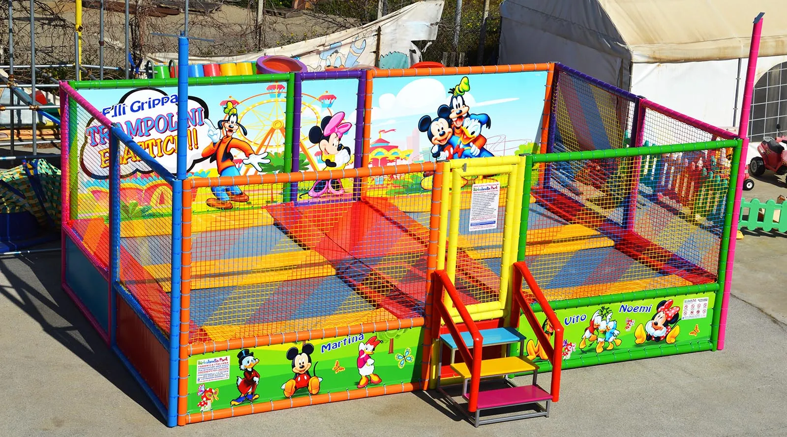 TAPPETO ELASTICO PER BIMBI