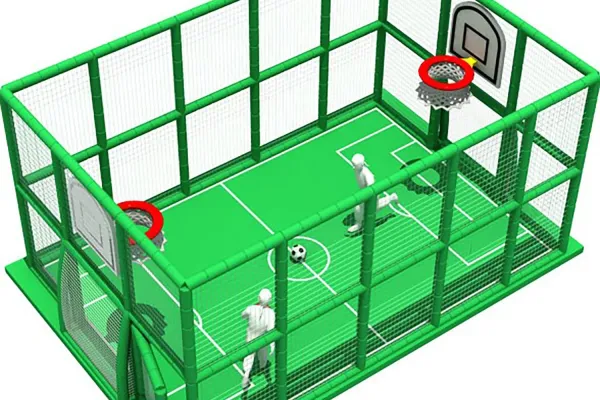 Campo da Calcio 4 Giochi in 1