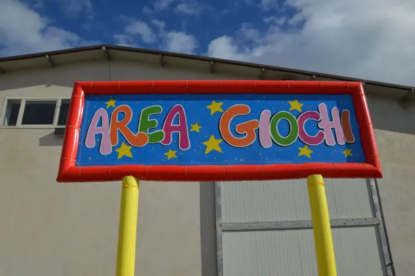 Entrata Scenografata per Area Giochi