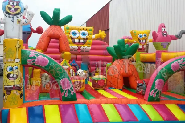Gioco Gonfiabile Multiplay Spongebob and Friends