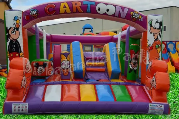 Gonfiabile Multigioco Cartoon Games
