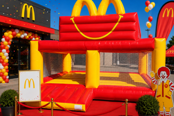 Gonfiabile Saltarello Mc Donald's