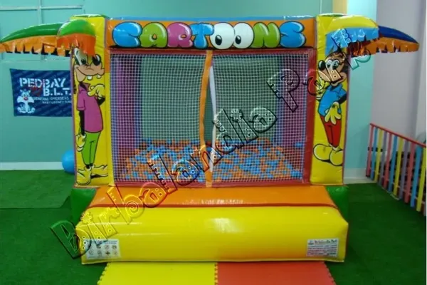 Gonfiabile Vasca palline con palme