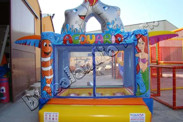 Gonfiabile Vasca palline salta salta ACQUARIO speciale 3D