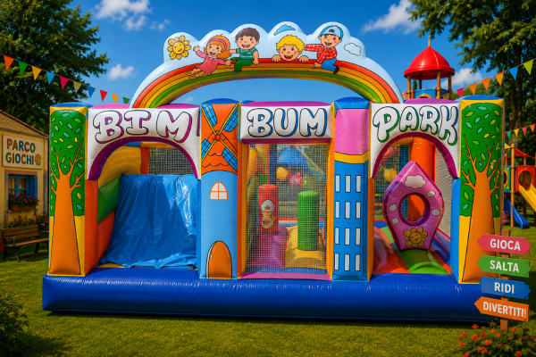 GonfiabileMultiattivitàBimBumPark
