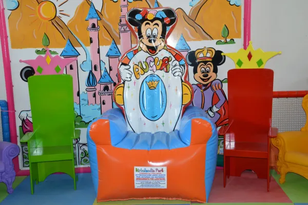 Gonfiabili Trono topolino jolly