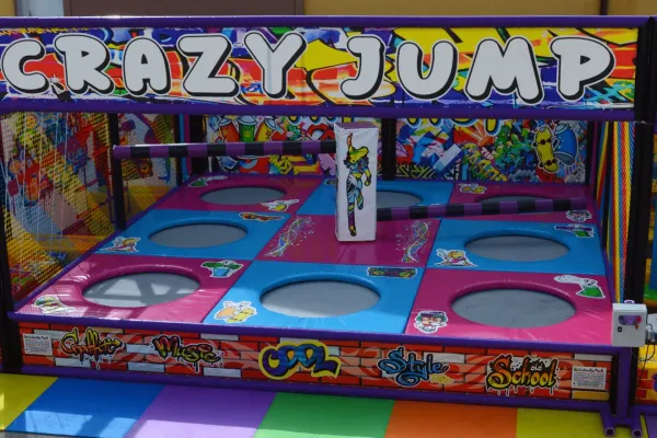 Interactive Trampoline Park Adventure