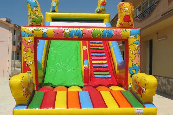 Maxi Scivolo Gonfiabile con Maxi Scivolata