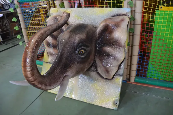 Pannello Scenografia Elefante