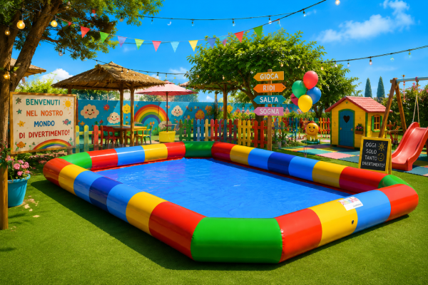PiscinaGonfiabileMulticoolor