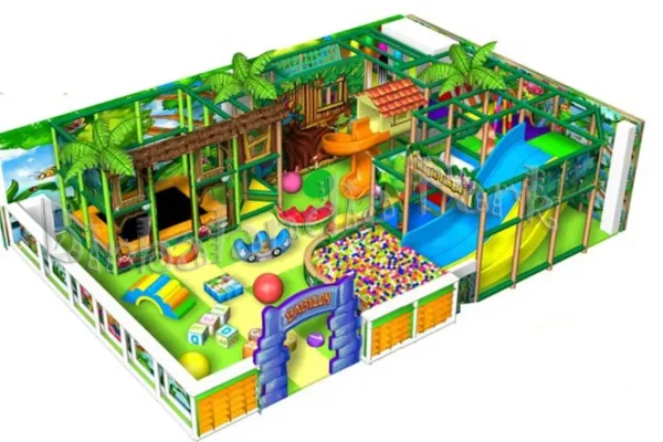 Playground con area baby