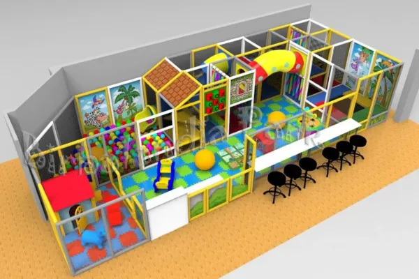 Playground con area baby