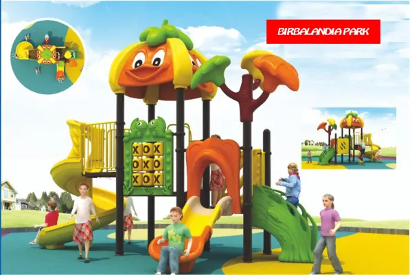 Playground in metallo