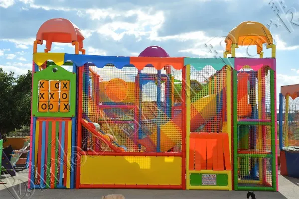 Playground per Ludoteche con Scivolo Grande