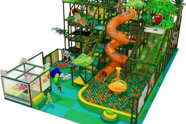 Progetto Playground con Trampoline Park 768
