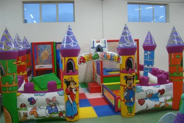 Scenografia Castello Perimetro Ludoteca Completa