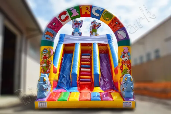 Scivolo Gonfiabile Circo con Arco