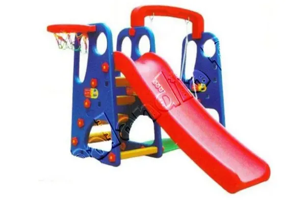 Scivolo basket e altalena