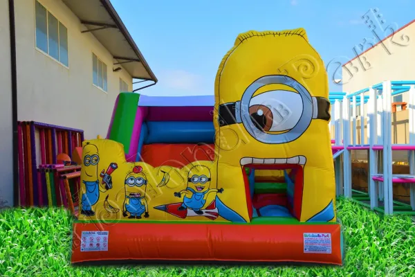 Scivolo gonfiabile Minions 3D