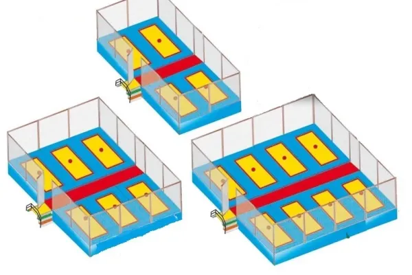 Tappeti elastici Multipostazioni
