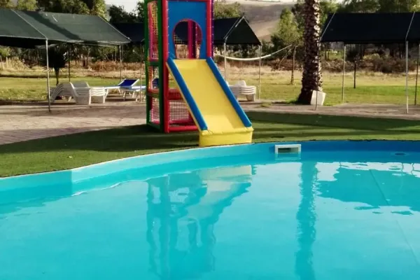 Torretta scivolo per piscina