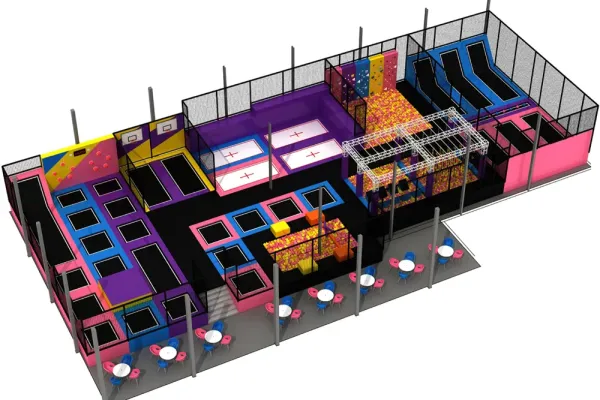Trampoline Park Multiattività