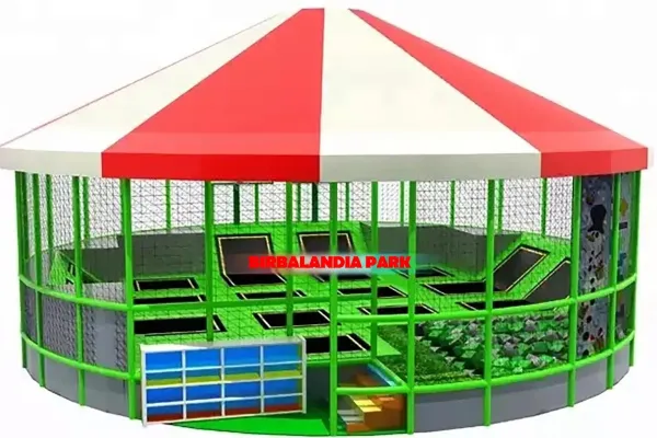 Trampoline Park con copertura