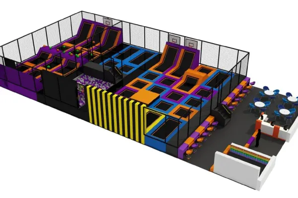 Trampoline Park per Aree Ludiche