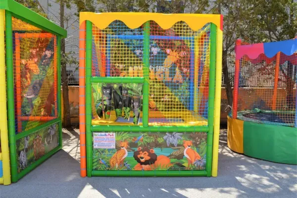 Trampolino Elastico Giungla