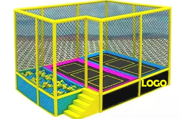 Trampolino elastico per sala feste