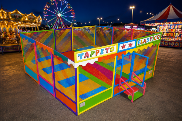TrampolinoElasticoperParcoGiochi